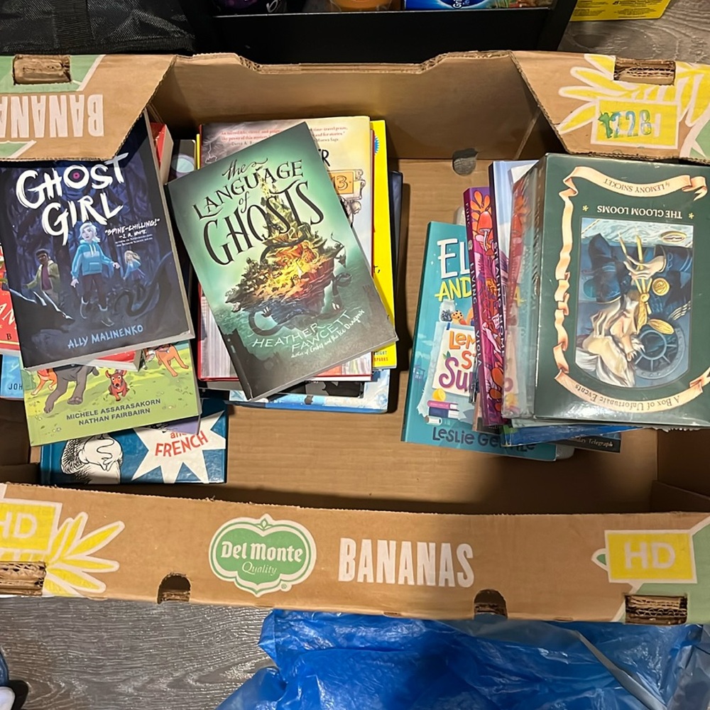 Whole box of books